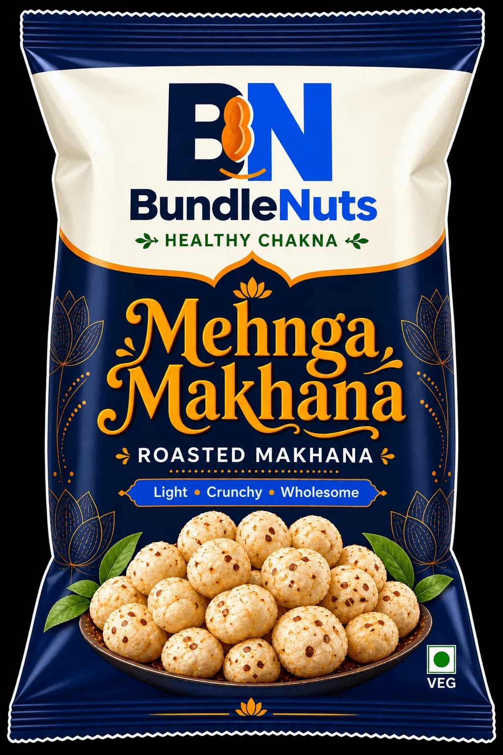 BN BundleNuts roasted makhana pack