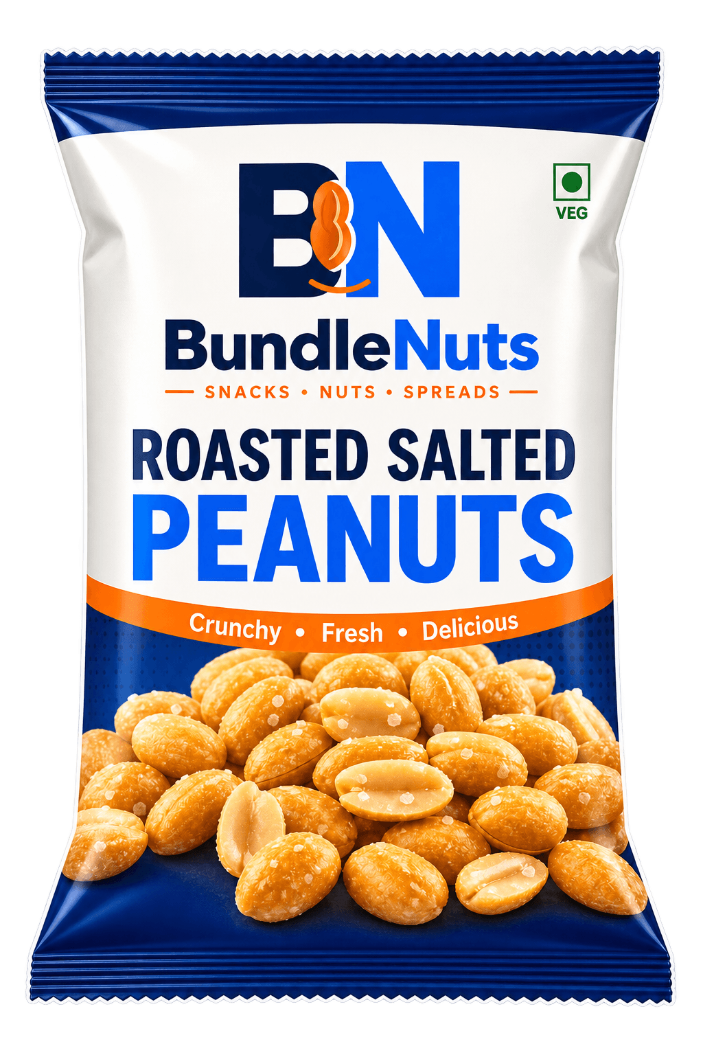 BN BundleNuts Roasted Salted Peanuts pack