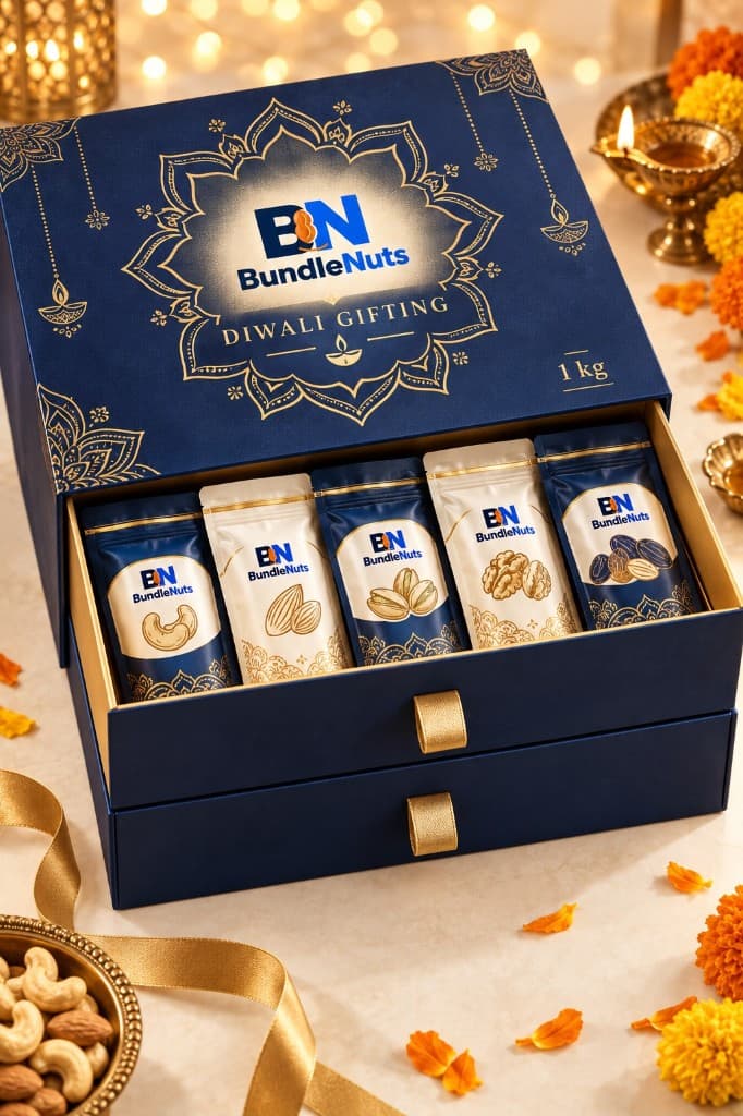 Diwali Two-Drawer Gift Box 1kg